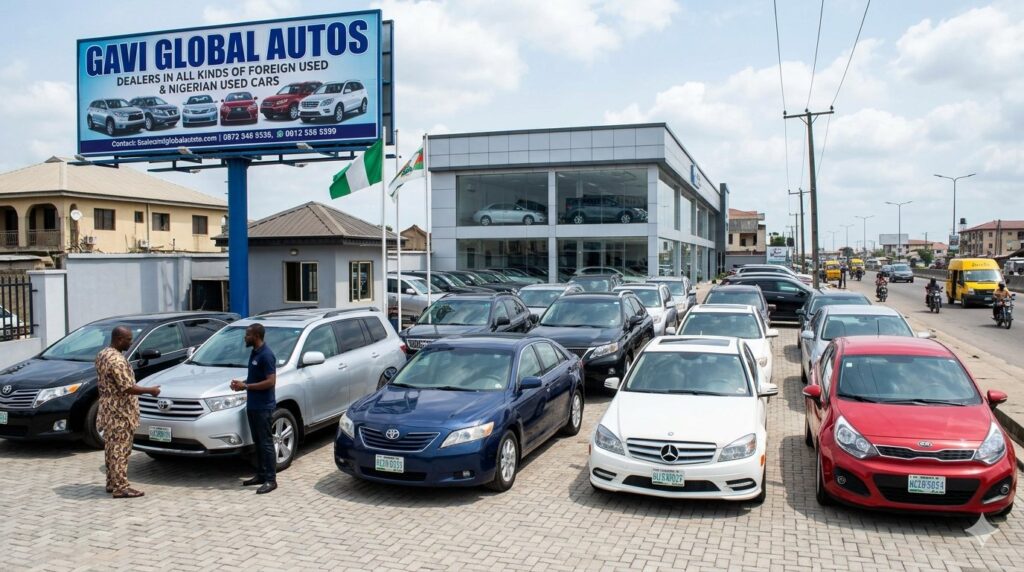 Car dealership business in Nigeria with vehicles for sale