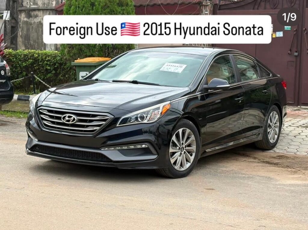 Tokunbo car imported from the USA to Nigeria for resale